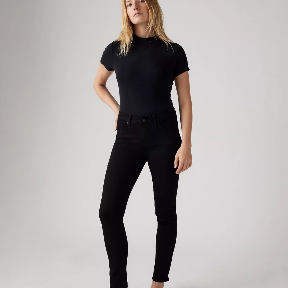 Levi's 311 Women's Black Shaping Skinny Jeans - Picture 6 of 7